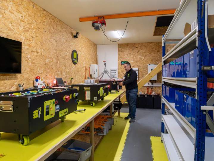 Batterie de stockage d'énergie solaire - Tours