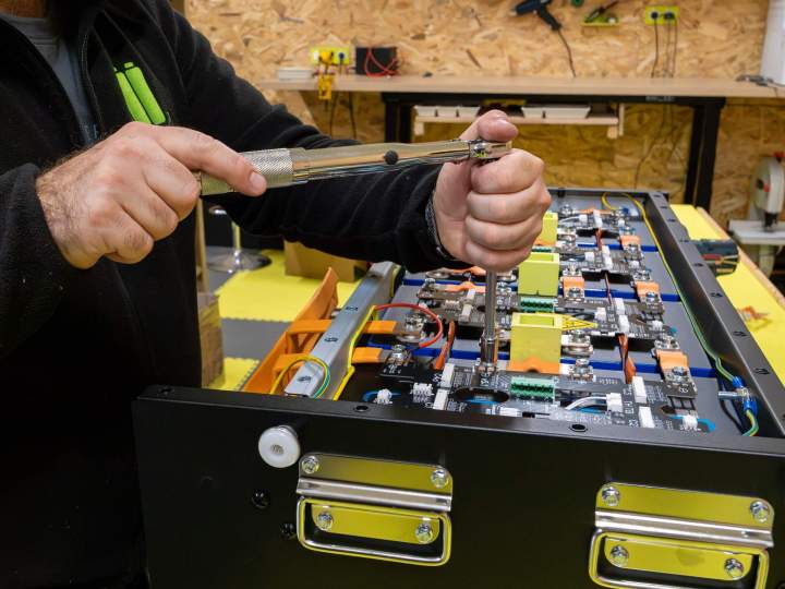 Batterie de stockage d'énergie solaire - Tours