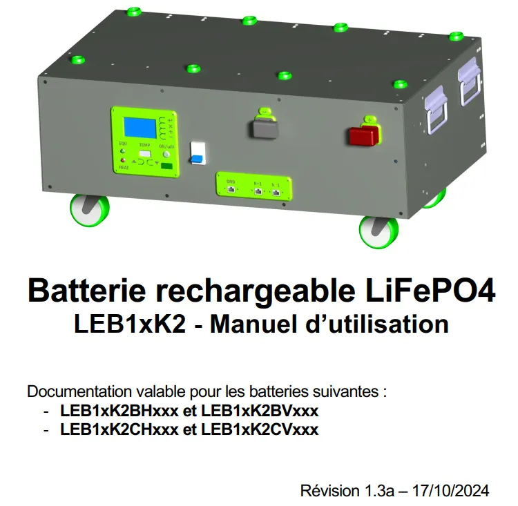 Manuel Lemoult'e Batteries