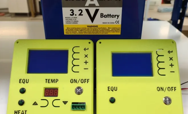 Face avant de l'option chauffage des cellules, Tours, Lemoult'e Batteries