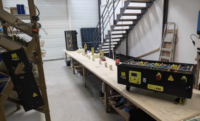 Ligne de production des Lemoult'e Batteries
