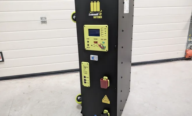 Option pose verticale, Tours, Lemoult'e Batteries