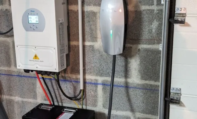 Installation chez un client, Lemoult'e Batteries, fabricant de batteries proche de Tours
