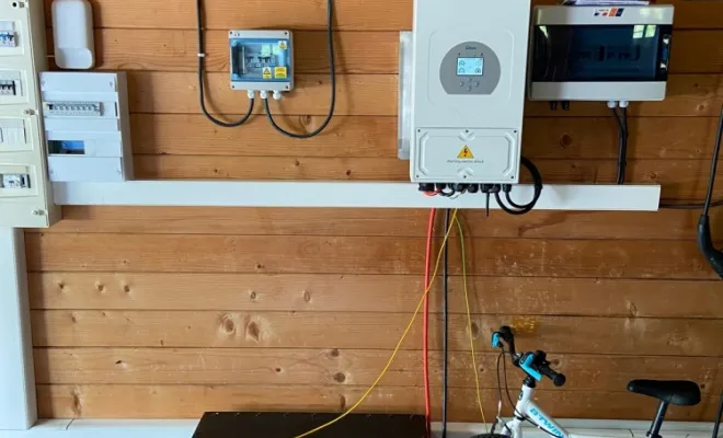 Installation chez un client, Lemoult'e Batteries, fabricant de batteries proche de Tours