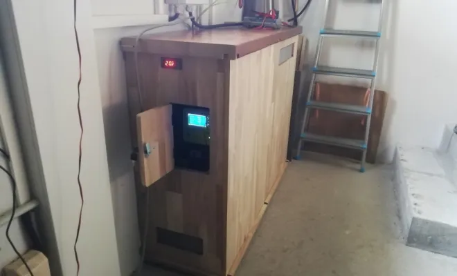 Installation chez un client, Lemoult'e Batteries, fabricant de batteries proche de Tours